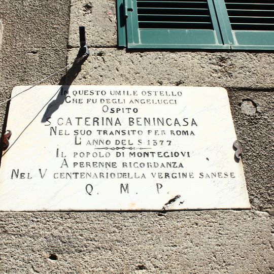 Lapide di Santa Caterina