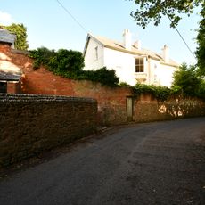 The Vicarage Including Garden Boundary Wall And Gate Piers To South And South East