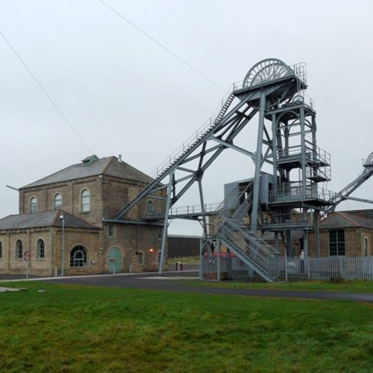 Western Winding House And Shaft Head Gear