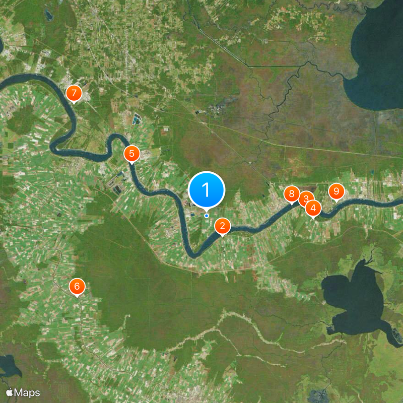 St. James Parish Map