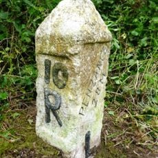 Milestone On Zelah Hill