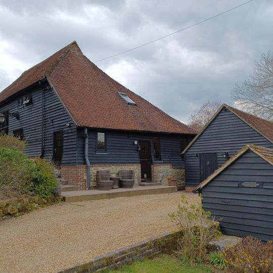 Barn At Gunters Farm To The South Of The Farmhouse