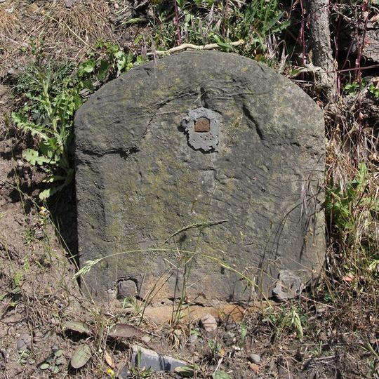 Milestone, W of Tetchill Brook; E Newnes & industrial estate roundabout