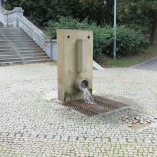 Fontána 3 v Městských sadech v Ústí nad Labem