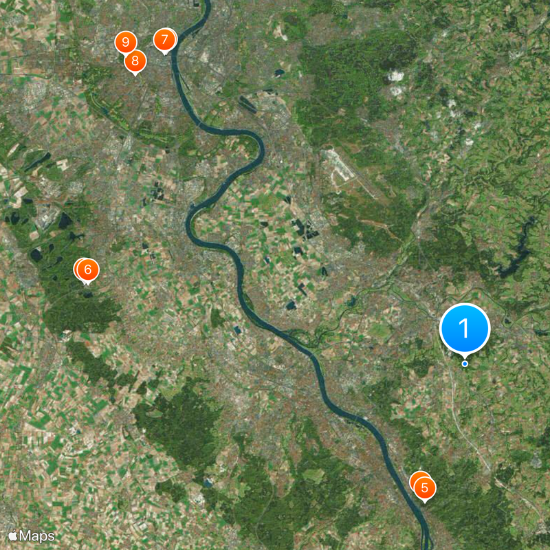 Rhein-Sieg-Kreis Mapa