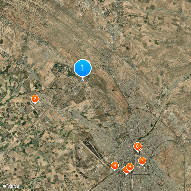 Baba Gurgur Map