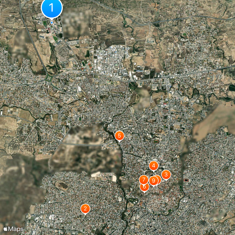 Near East University Map