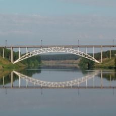 Rail Bridge over the Iset River, Kamensk-Uralsky