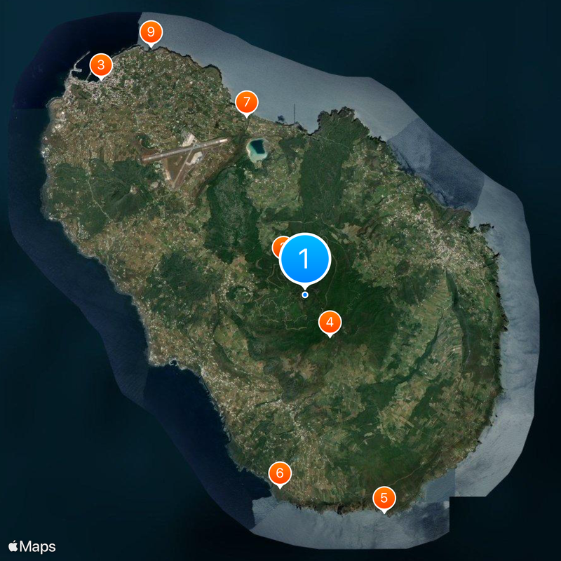 Pantelleria Island Map