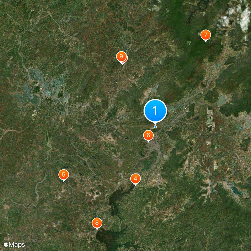 Lien Khuong Airport Map