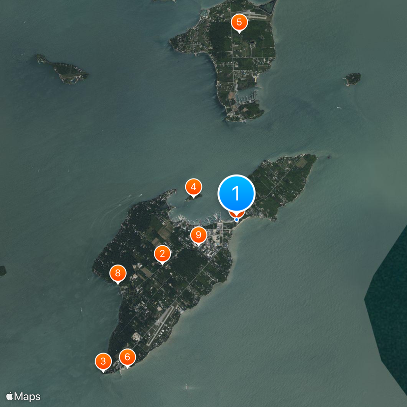 Perry's Victory and International Peace Memorial Map