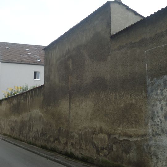 Umfassungsmauer des Klostergartens von St. Stephan