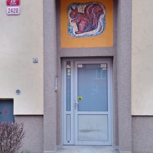 Domovní znamení Veverka