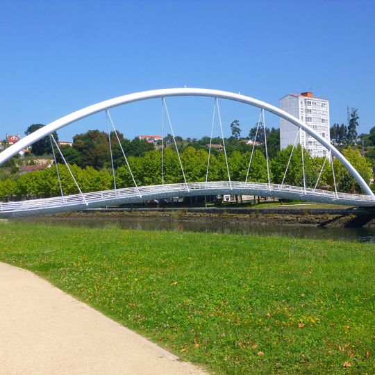 Passerella pedonale sul fiume Lérez