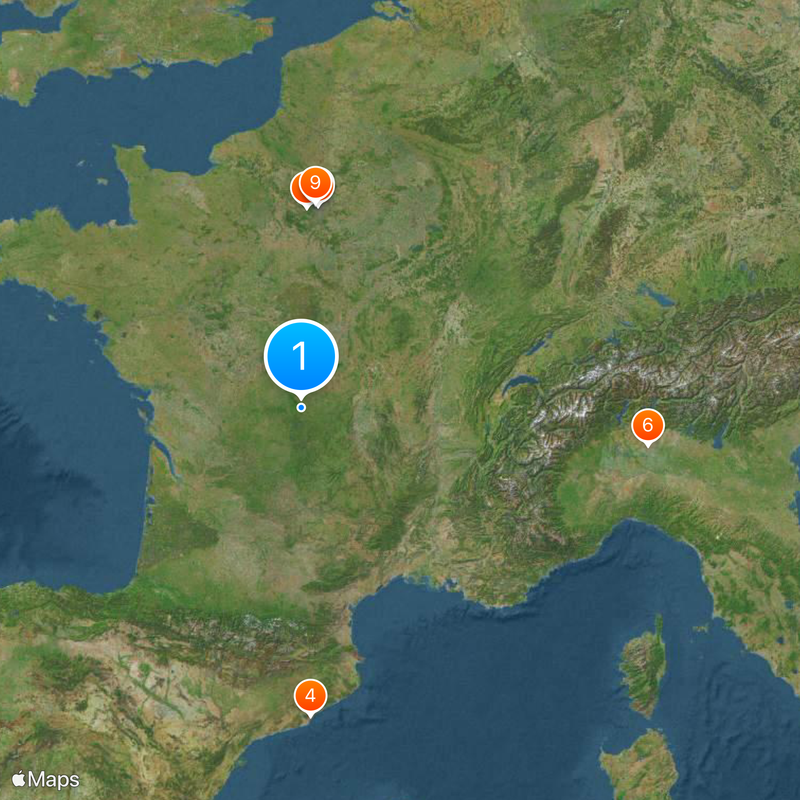 Metropolitan France Map
