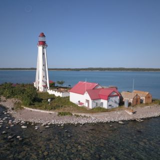 Caribou Island Leuchtturm