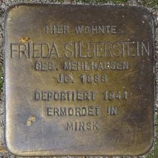 Stolperstein dedicated to Frieda Silberstein