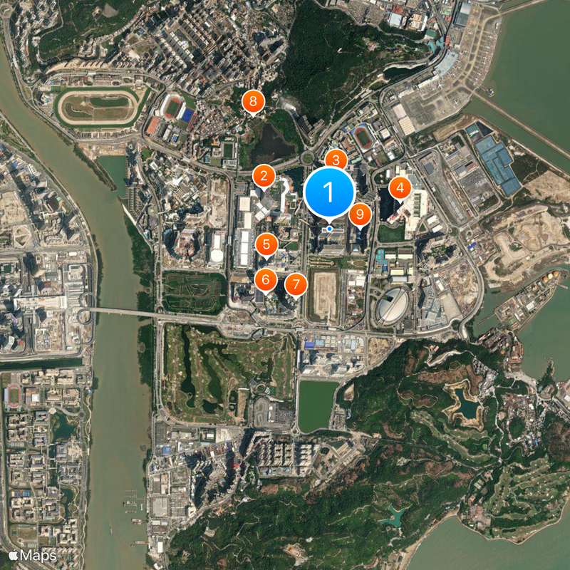 The Londoner Macao Mappa