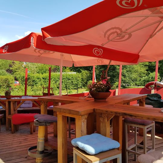 Bootshaus am Minigolfplatz