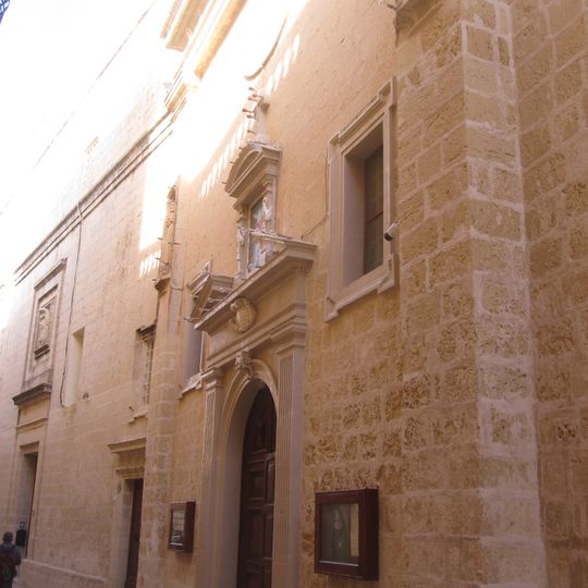 Klasztor benedyktynek z kaplicą św. Piotra w Mdinie