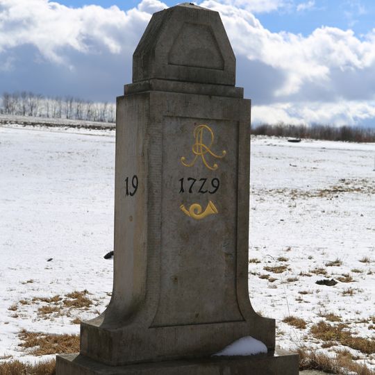Polish-Saxon Post Milestones Nr.19 in Fürstenwalde