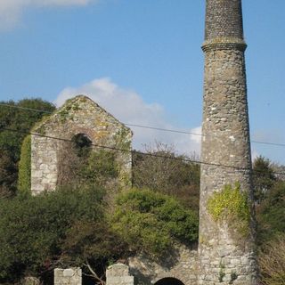 Engine House And Attached Boiler House At Sw594290 Wheal Grey