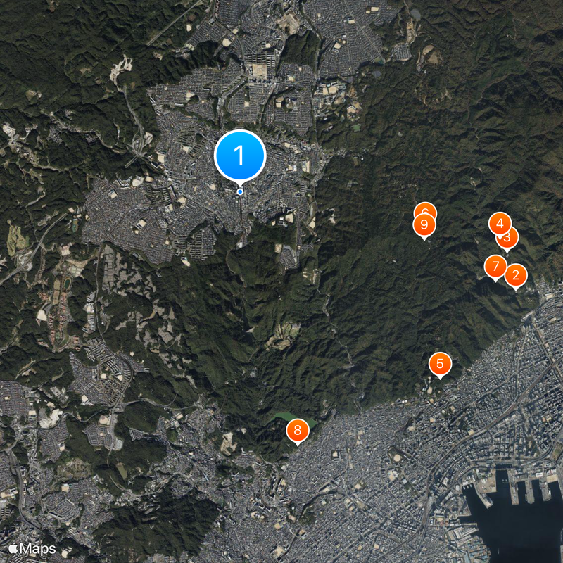 Suzurandai Station Map