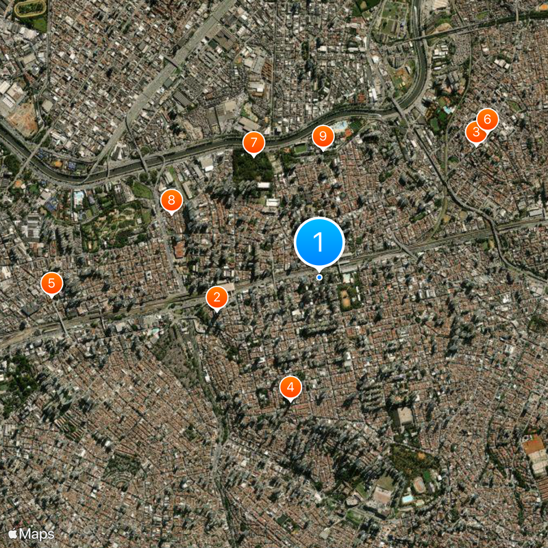 Tatuapé District Map