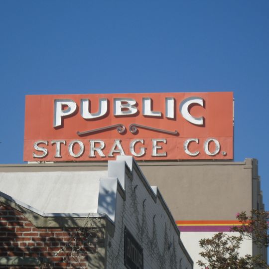 Bekins Storage Co. Roof Sign