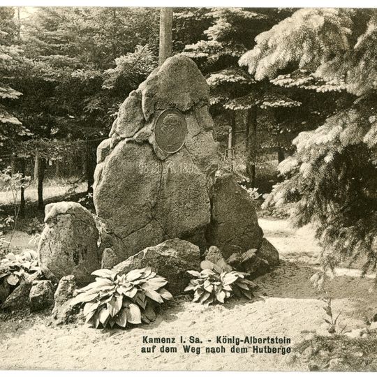 Gedenkstein für Albert  Am Hutberg