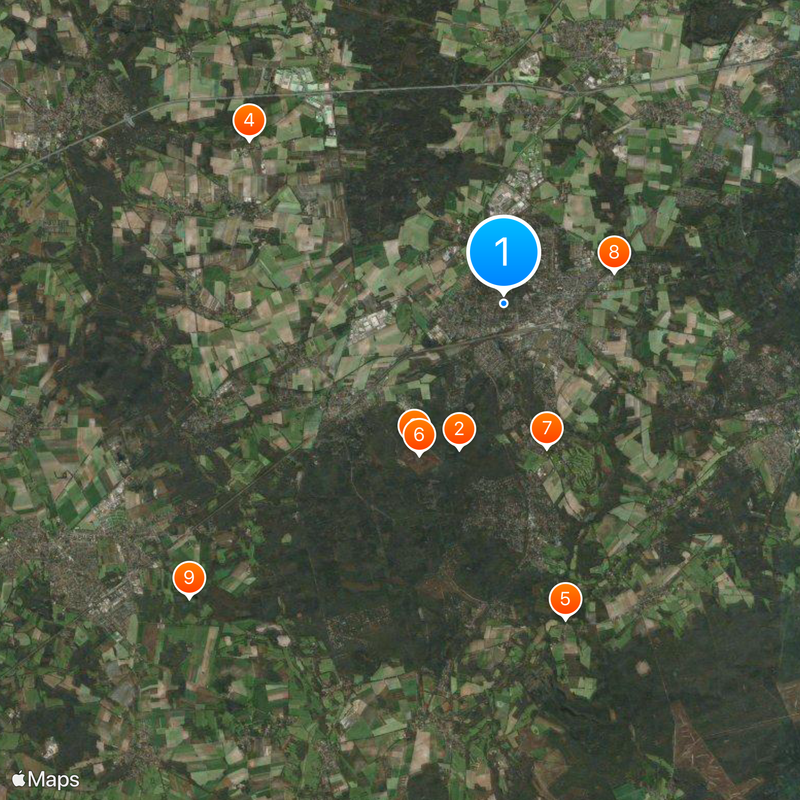 Buchholz in der Nordheide Carte