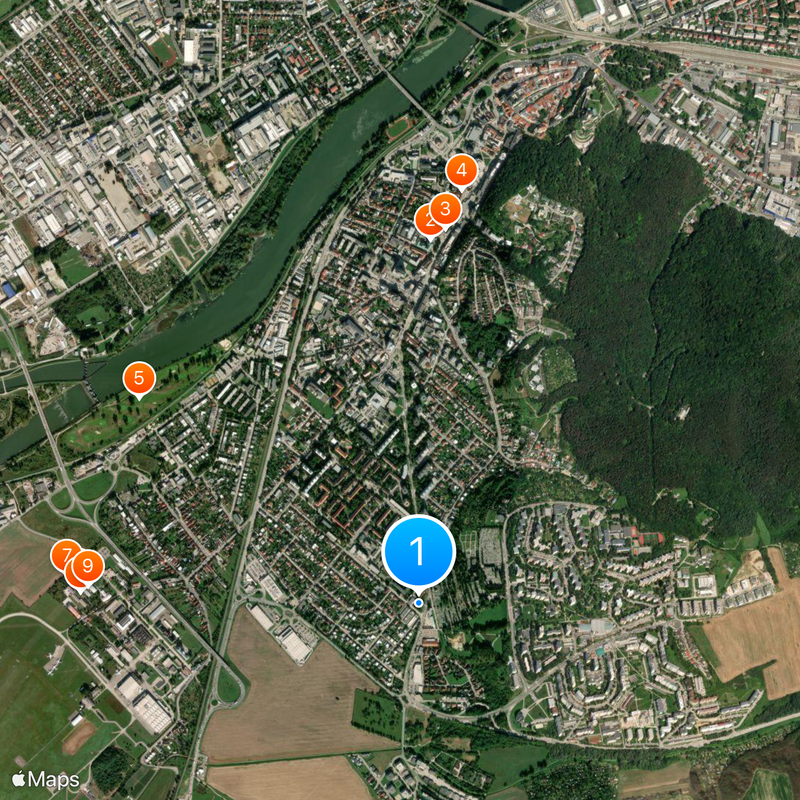 152 mm howitzer-gun M1937 Map