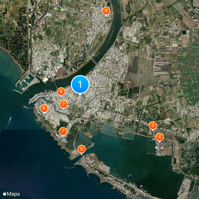 Donggang Township Mappa