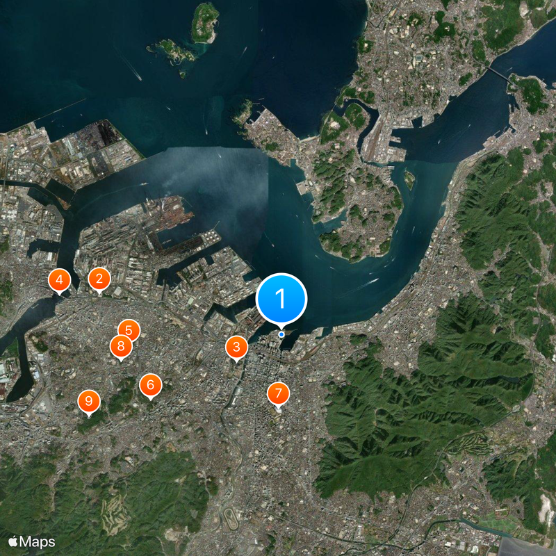 Mikuni World Stadium Kitakyūshū Map
