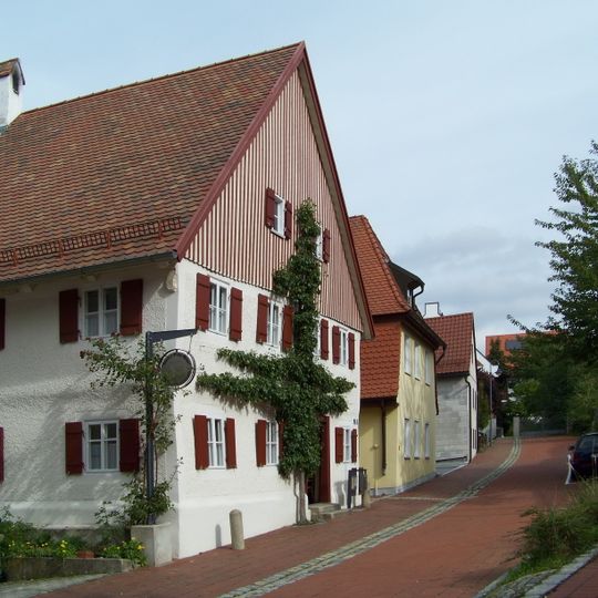 Ehemaliges Handwerkerhaus mit Rückgebäude
