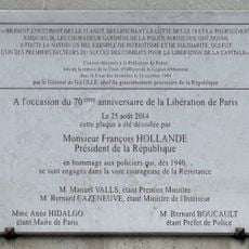 Commemorative plaque