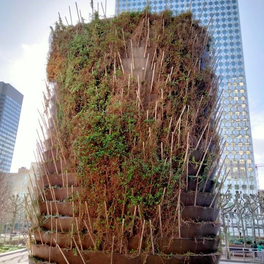 Cheminée végétale