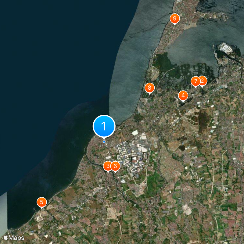 Როსარიო Map