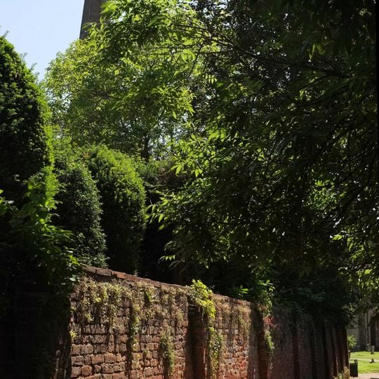 Garden Wall South And West Of Lower Hall