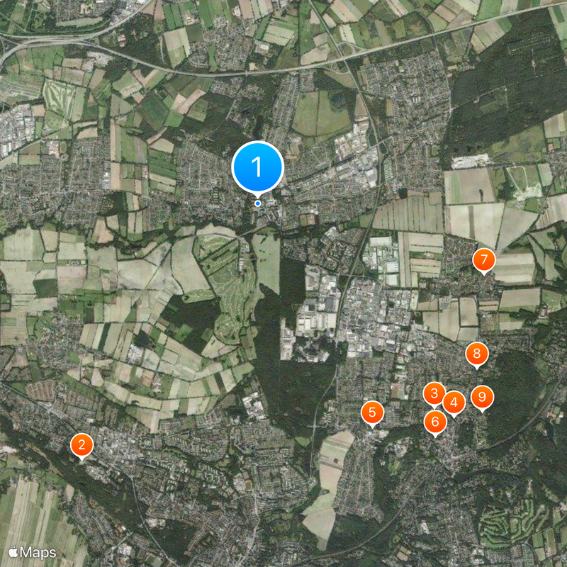 Glinde Map