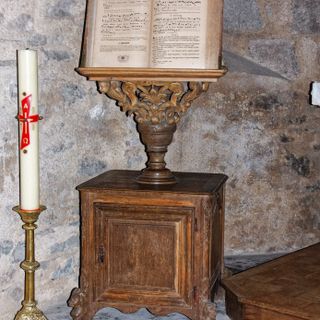Lectern for offices, Saint Caeserius Church of Maurs