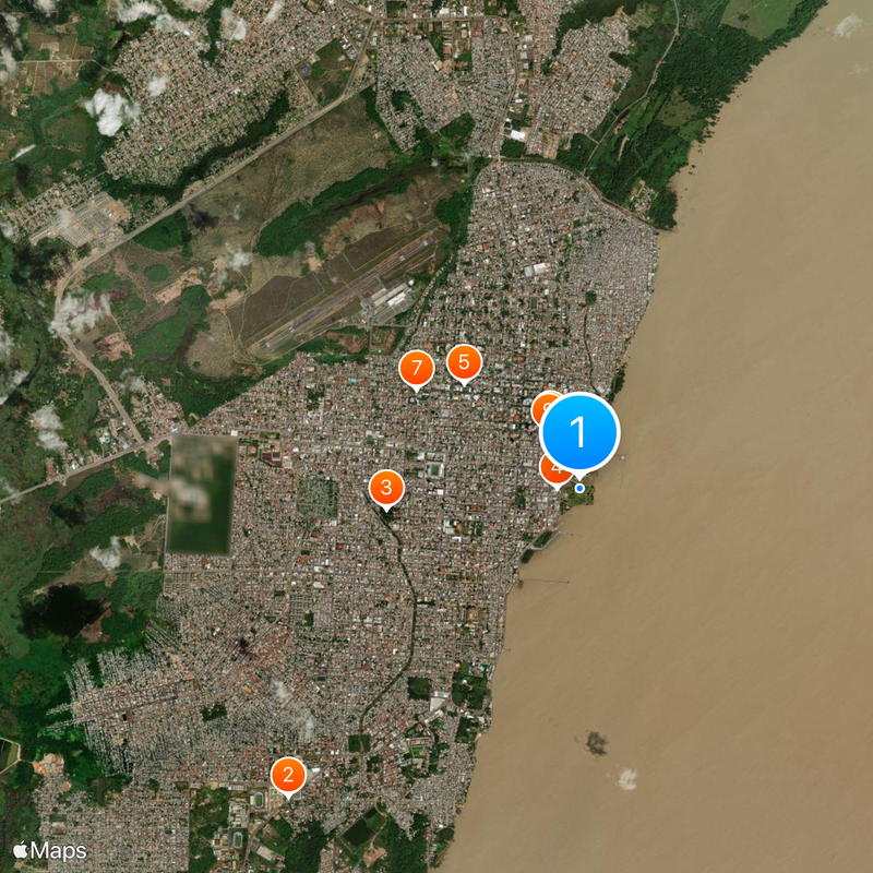Fortaleza de São José de Macapá Mappa
