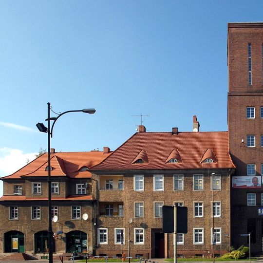 Wodociągowa wieża ciśnień w Dębnie