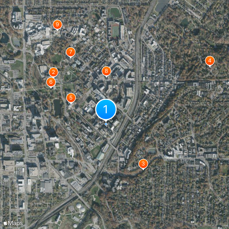Case Western Reserve University School of Medicine Map