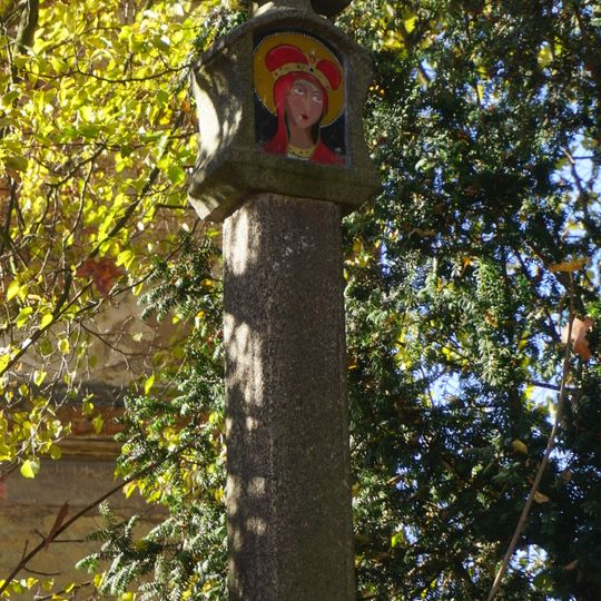 Boží muka - kamenný sloupek