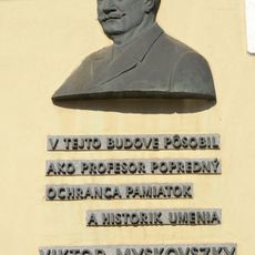 Reálne gymnázium, tabuľa pamätná