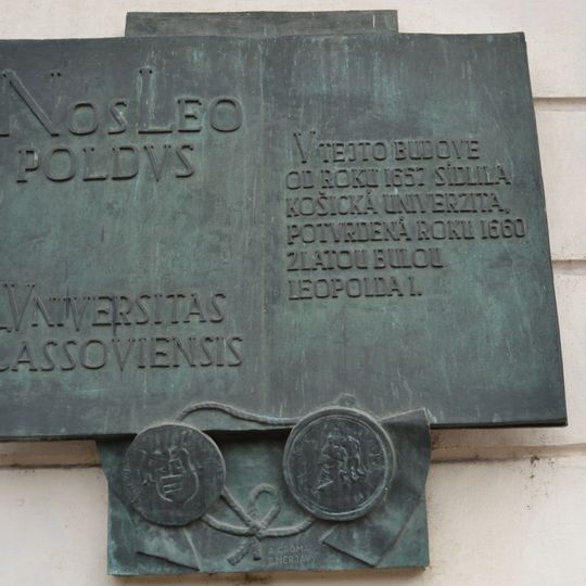 Premonštrátsky kláštor, tabuľa pamätná