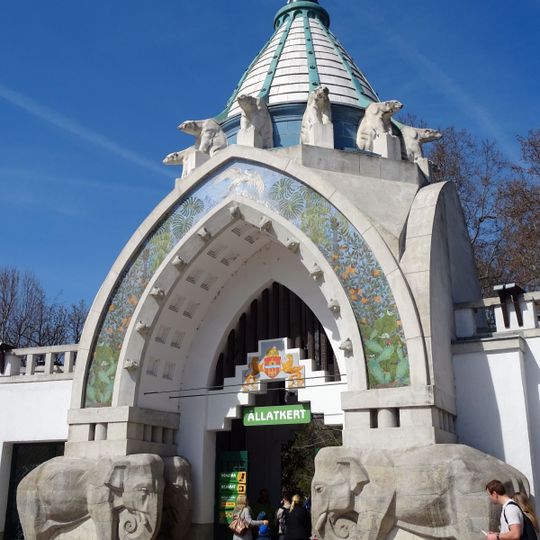 Entrance of the Budapest Zoo