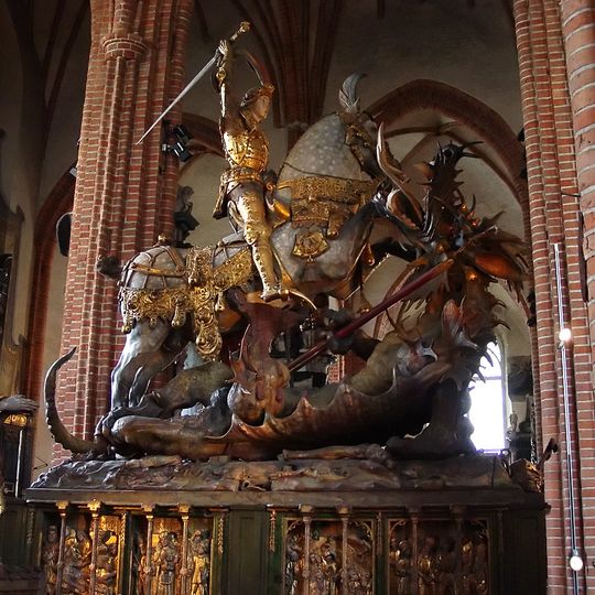 San Giorgio e il drago a Storkyrkan