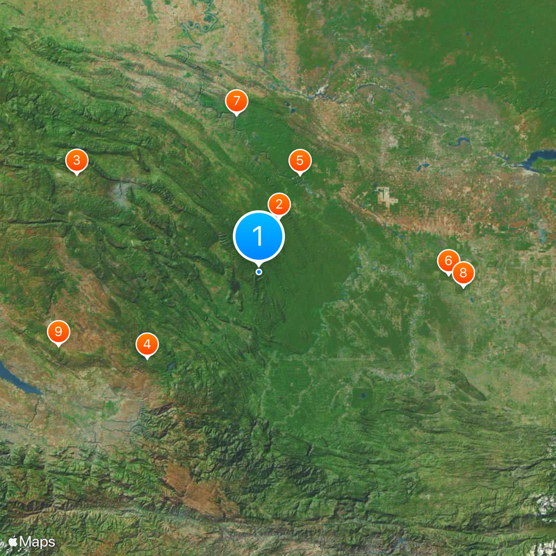 Selva Lacandona Mapa